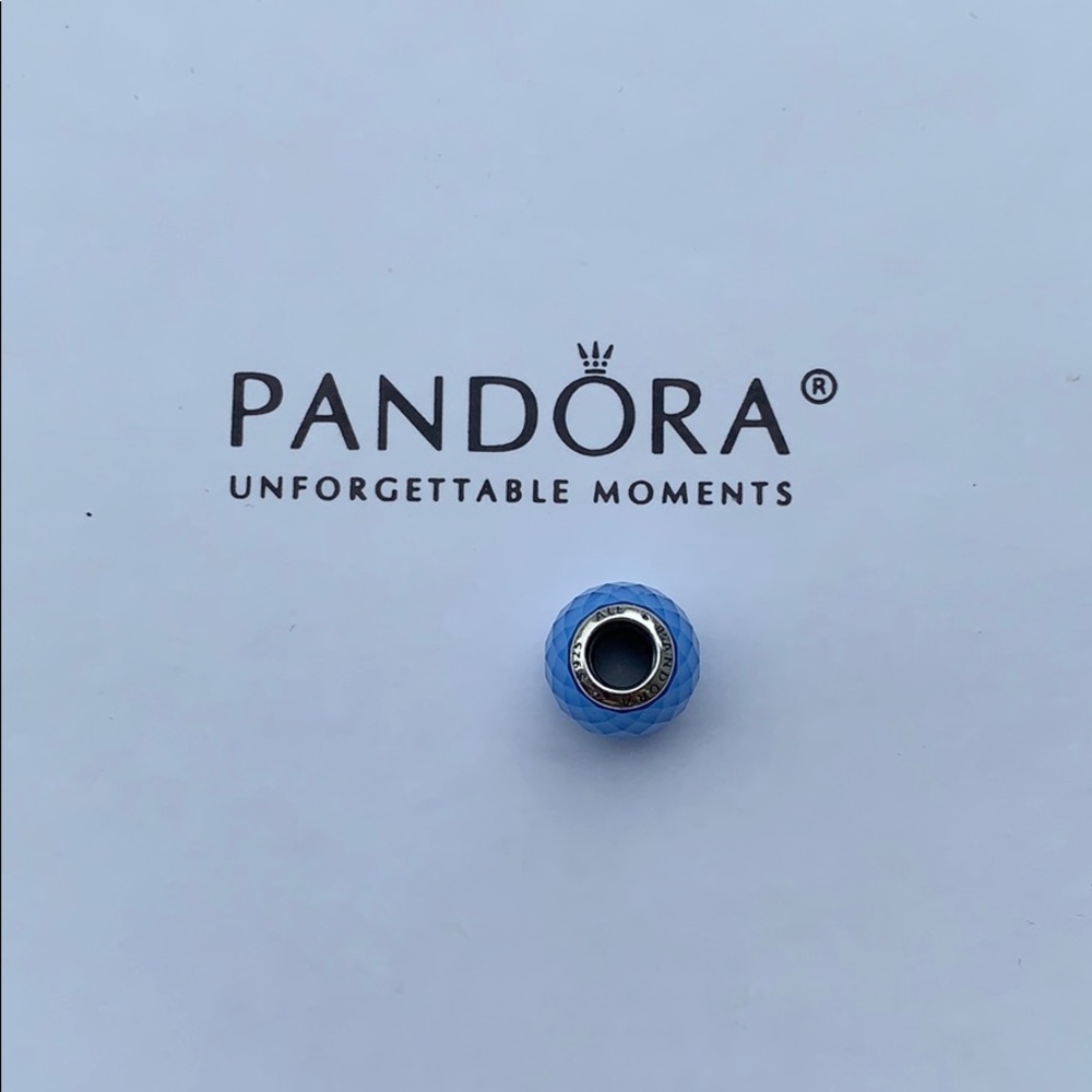 QT of 4 total Authentic Pandora Charm facets